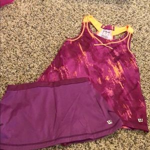 Girls tennis outfit